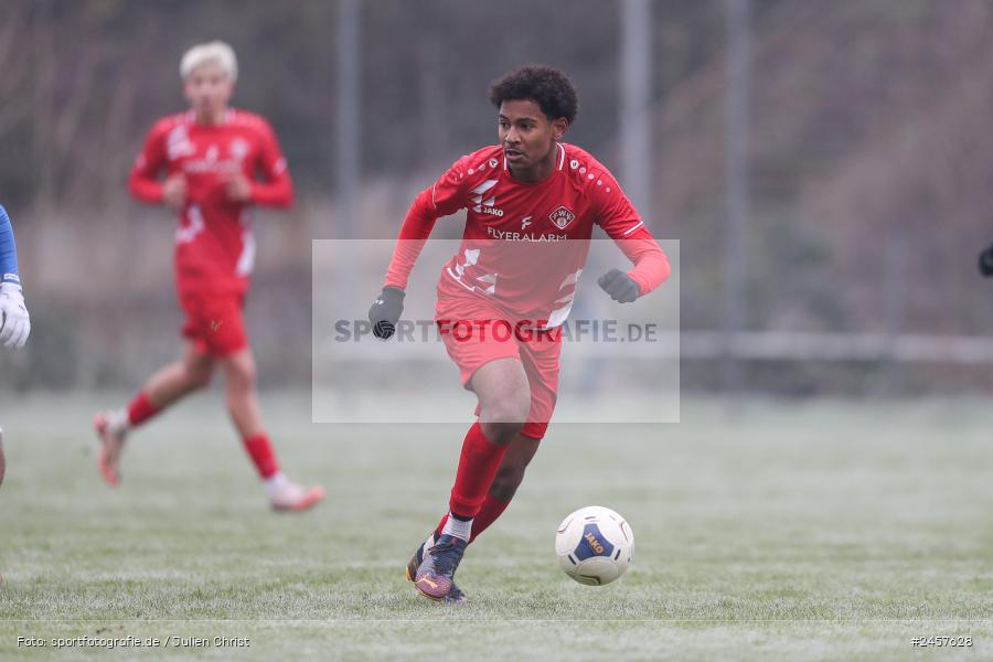 Walter-Dosch-Sportanlage, Reichenberg, 01.12.2024, sport, action, Fussball, BFV, 14. Spieltag, Bayernliga U19, FC Deisenhofen, FC Würzburger Kickers - Bild-ID: 2457628