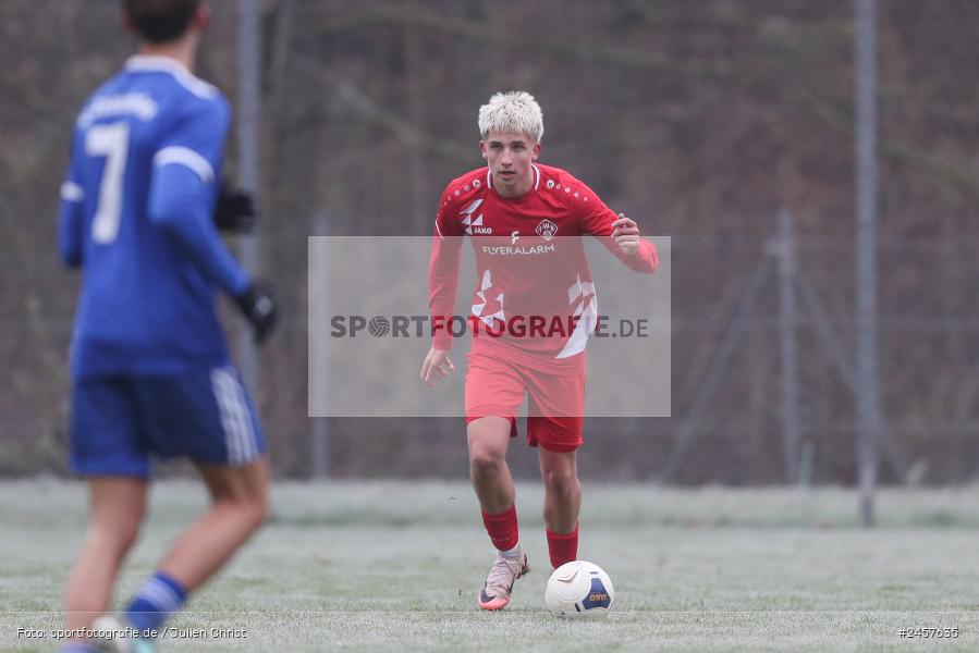 Walter-Dosch-Sportanlage, Reichenberg, 01.12.2024, sport, action, Fussball, BFV, 14. Spieltag, Bayernliga U19, FC Deisenhofen, FC Würzburger Kickers - Bild-ID: 2457635