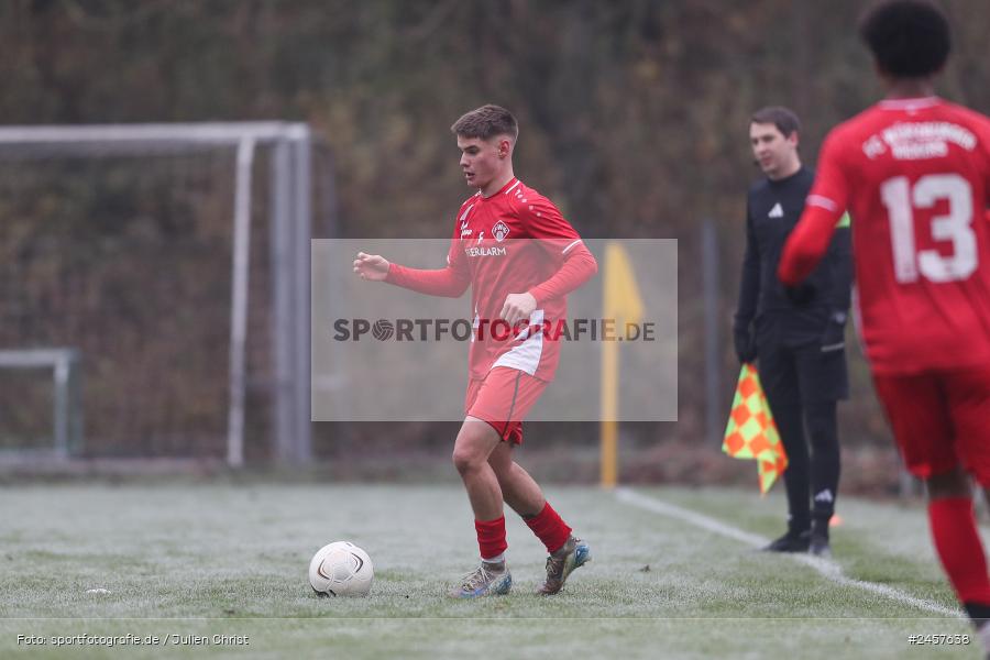 Walter-Dosch-Sportanlage, Reichenberg, 01.12.2024, sport, action, Fussball, BFV, 14. Spieltag, Bayernliga U19, FC Deisenhofen, FC Würzburger Kickers - Bild-ID: 2457638 Walter-Dosch-Sportanlage, Reichenberg, 01.12.2024, sport, action, Fussball, BFV, 14. Spieltag, Bayernliga U19, FC Deisenhofen, FC Würzburger Kickers - Bild-ID: 2457638