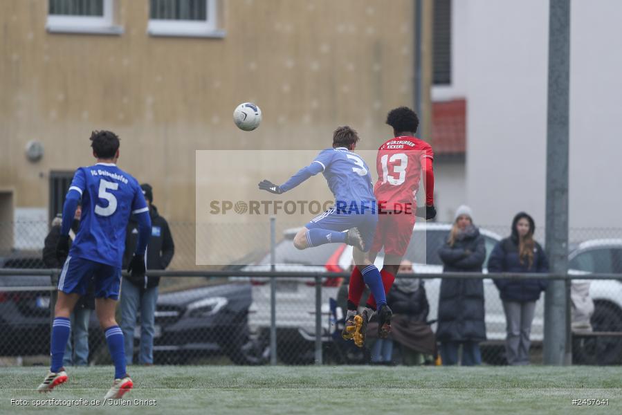 Walter-Dosch-Sportanlage, Reichenberg, 01.12.2024, sport, action, Fussball, BFV, 14. Spieltag, Bayernliga U19, FC Deisenhofen, FC Würzburger Kickers - Bild-ID: 2457641 Walter-Dosch-Sportanlage, Reichenberg, 01.12.2024, sport, action, Fussball, BFV, 14. Spieltag, Bayernliga U19, FC Deisenhofen, FC Würzburger Kickers - Bild-ID: 2457641