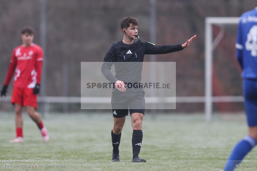 Walter-Dosch-Sportanlage, Reichenberg, 01.12.2024, sport, action, Fussball, BFV, 14. Spieltag, Bayernliga U19, FC Deisenhofen, FC Würzburger Kickers - Bild-ID: 2457650