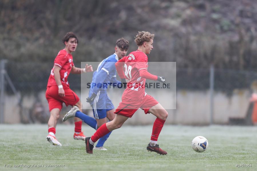 Walter-Dosch-Sportanlage, Reichenberg, 01.12.2024, sport, action, Fussball, BFV, 14. Spieltag, Bayernliga U19, FC Deisenhofen, FC Würzburger Kickers - Bild-ID: 2457654