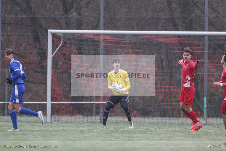 Walter-Dosch-Sportanlage, Reichenberg, 01.12.2024, sport, action, Fussball, BFV, 14. Spieltag, Bayernliga U19, FC Deisenhofen, FC Würzburger Kickers - Bild-ID: 2457655