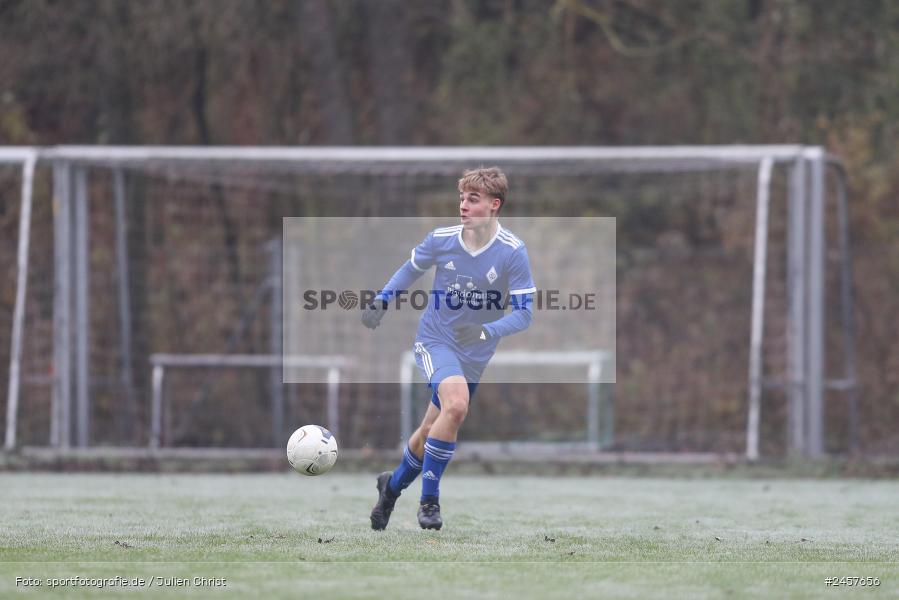 Walter-Dosch-Sportanlage, Reichenberg, 01.12.2024, sport, action, Fussball, BFV, 14. Spieltag, Bayernliga U19, FC Deisenhofen, FC Würzburger Kickers - Bild-ID: 2457656