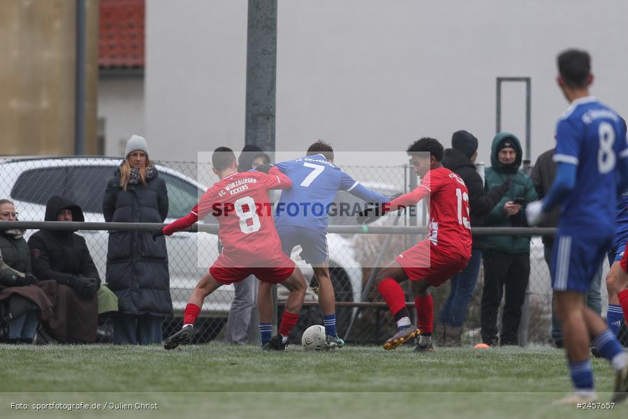 Walter-Dosch-Sportanlage, Reichenberg, 01.12.2024, sport, action, Fussball, BFV, 14. Spieltag, Bayernliga U19, FC Deisenhofen, FC Würzburger Kickers - Bild-ID: 2457657