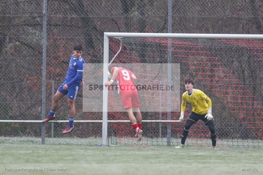 Walter-Dosch-Sportanlage, Reichenberg, 01.12.2024, sport, action, Fussball, BFV, 14. Spieltag, Bayernliga U19, FC Deisenhofen, FC Würzburger Kickers - Bild-ID: 2457658