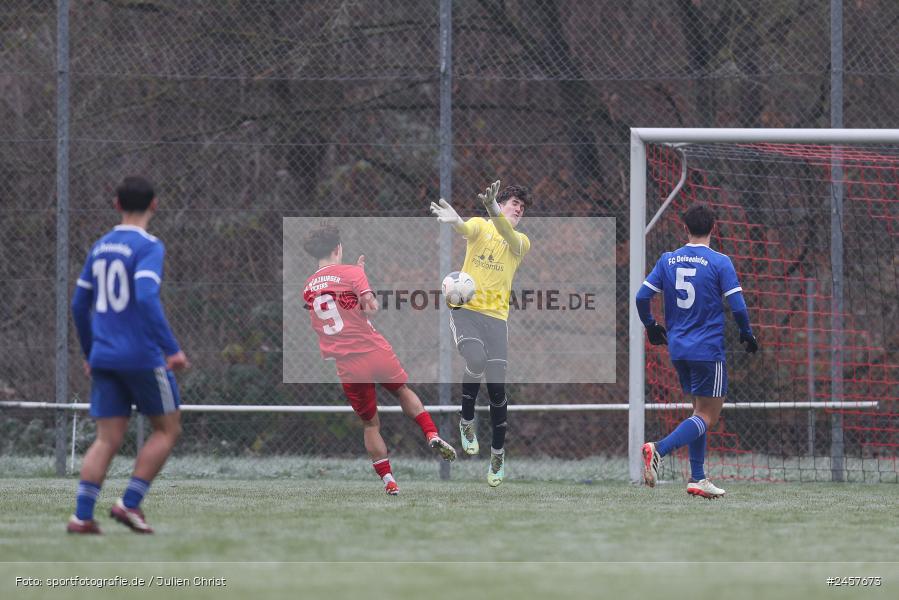 Walter-Dosch-Sportanlage, Reichenberg, 01.12.2024, sport, action, Fussball, BFV, 14. Spieltag, Bayernliga U19, FC Deisenhofen, FC Würzburger Kickers - Bild-ID: 2457673