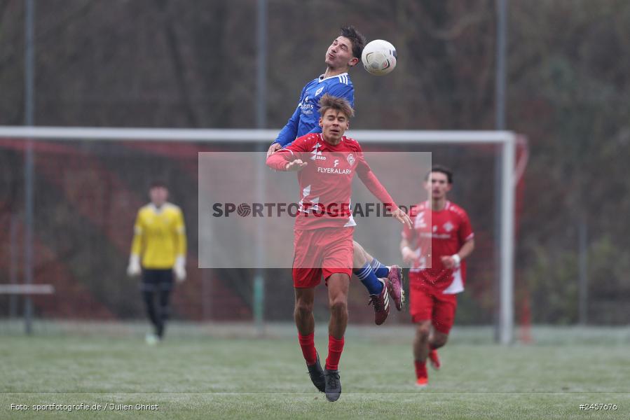 Walter-Dosch-Sportanlage, Reichenberg, 01.12.2024, sport, action, Fussball, BFV, 14. Spieltag, Bayernliga U19, FC Deisenhofen, FC Würzburger Kickers - Bild-ID: 2457676 Walter-Dosch-Sportanlage, Reichenberg, 01.12.2024, sport, action, Fussball, BFV, 14. Spieltag, Bayernliga U19, FC Deisenhofen, FC Würzburger Kickers - Bild-ID: 2457676