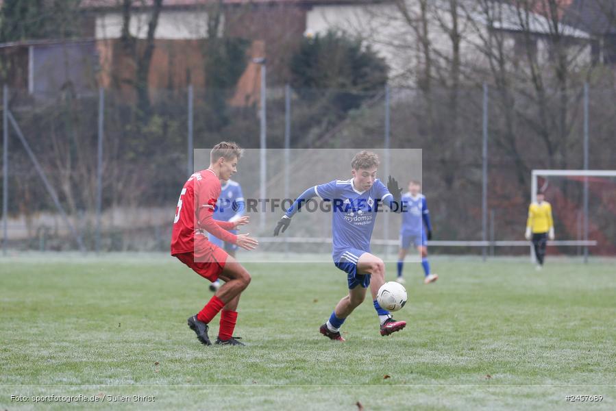 Walter-Dosch-Sportanlage, Reichenberg, 01.12.2024, sport, action, Fussball, BFV, 14. Spieltag, Bayernliga U19, FC Deisenhofen, FC Würzburger Kickers - Bild-ID: 2457689