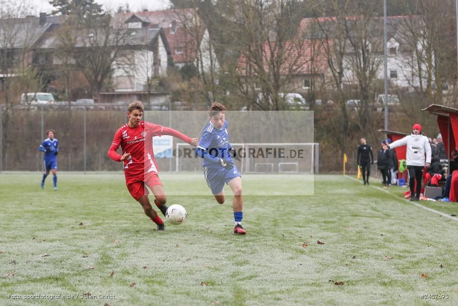 Walter-Dosch-Sportanlage, Reichenberg, 01.12.2024, sport, action, Fussball, BFV, 14. Spieltag, Bayernliga U19, FC Deisenhofen, FC Würzburger Kickers - Bild-ID: 2457693