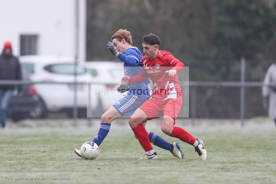 Walter-Dosch-Sportanlage, Reichenberg, 01.12.2024, sport, action, Fussball, BFV, 14. Spieltag, Bayernliga U19, FC Deisenhofen, FC Würzburger Kickers - Bild-ID: 2457713