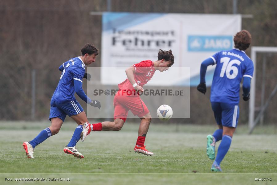 Walter-Dosch-Sportanlage, Reichenberg, 01.12.2024, sport, action, Fussball, BFV, 14. Spieltag, Bayernliga U19, FC Deisenhofen, FC Würzburger Kickers - Bild-ID: 2457772