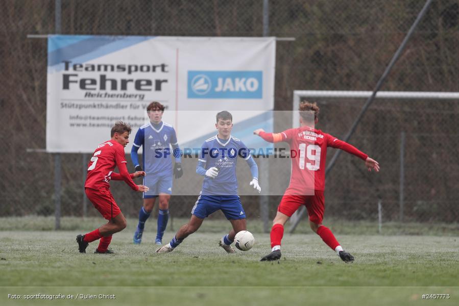 Walter-Dosch-Sportanlage, Reichenberg, 01.12.2024, sport, action, Fussball, BFV, 14. Spieltag, Bayernliga U19, FC Deisenhofen, FC Würzburger Kickers - Bild-ID: 2457773