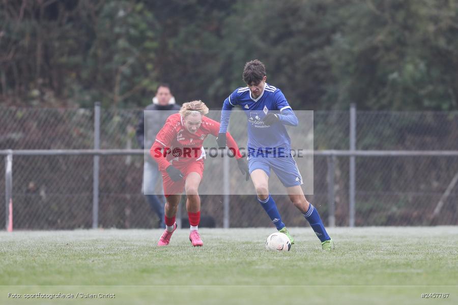 Walter-Dosch-Sportanlage, Reichenberg, 01.12.2024, sport, action, Fussball, BFV, 14. Spieltag, Bayernliga U19, FC Deisenhofen, FC Würzburger Kickers - Bild-ID: 2457787
