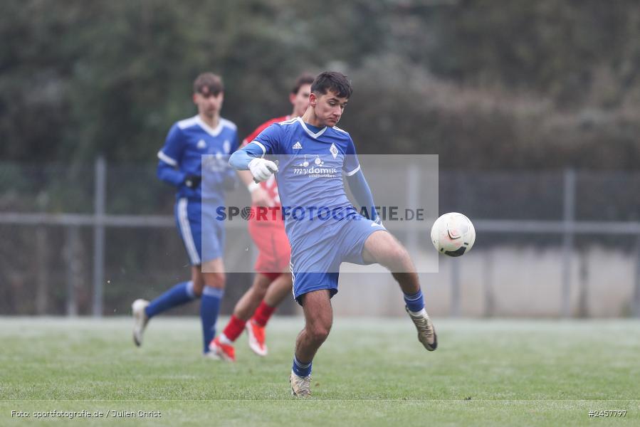 Walter-Dosch-Sportanlage, Reichenberg, 01.12.2024, sport, action, Fussball, BFV, 14. Spieltag, Bayernliga U19, FC Deisenhofen, FC Würzburger Kickers - Bild-ID: 2457797