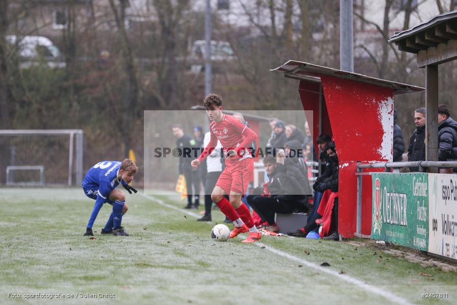 Walter-Dosch-Sportanlage, Reichenberg, 01.12.2024, sport, action, Fussball, BFV, 14. Spieltag, Bayernliga U19, FC Deisenhofen, FC Würzburger Kickers - Bild-ID: 2457811