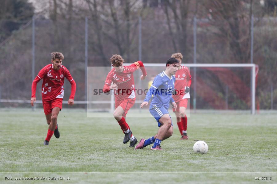 Walter-Dosch-Sportanlage, Reichenberg, 01.12.2024, sport, action, Fussball, BFV, 14. Spieltag, Bayernliga U19, FC Deisenhofen, FC Würzburger Kickers - Bild-ID: 2457813