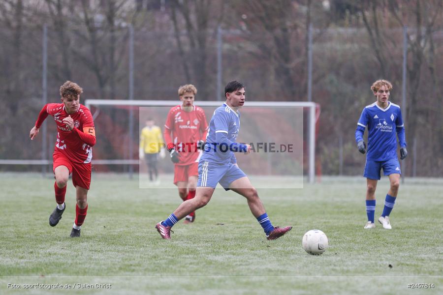 Walter-Dosch-Sportanlage, Reichenberg, 01.12.2024, sport, action, Fussball, BFV, 14. Spieltag, Bayernliga U19, FC Deisenhofen, FC Würzburger Kickers - Bild-ID: 2457814