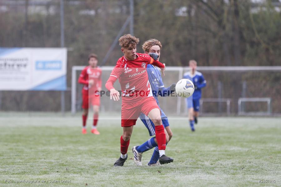 Walter-Dosch-Sportanlage, Reichenberg, 01.12.2024, sport, action, Fussball, BFV, 14. Spieltag, Bayernliga U19, FC Deisenhofen, FC Würzburger Kickers - Bild-ID: 2457815