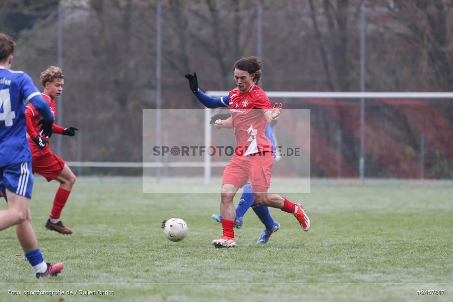 Walter-Dosch-Sportanlage, Reichenberg, 01.12.2024, sport, action, Fussball, BFV, 14. Spieltag, Bayernliga U19, FC Deisenhofen, FC Würzburger Kickers - Bild-ID: 2457817