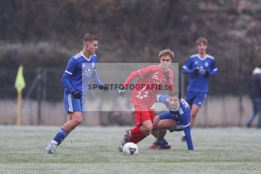 Walter-Dosch-Sportanlage, Reichenberg, 01.12.2024, sport, action, Fussball, BFV, 14. Spieltag, Bayernliga U19, FC Deisenhofen, FC Würzburger Kickers - Bild-ID: 2457821