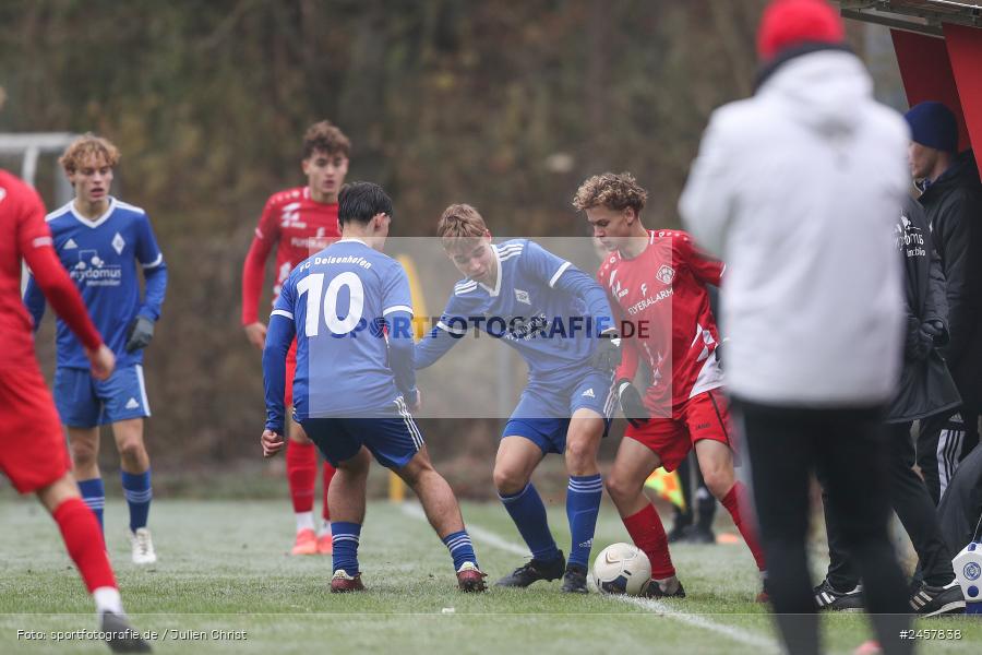 Walter-Dosch-Sportanlage, Reichenberg, 01.12.2024, sport, action, Fussball, BFV, 14. Spieltag, Bayernliga U19, FC Deisenhofen, FC Würzburger Kickers - Bild-ID: 2457838 Walter-Dosch-Sportanlage, Reichenberg, 01.12.2024, sport, action, Fussball, BFV, 14. Spieltag, Bayernliga U19, FC Deisenhofen, FC Würzburger Kickers - Bild-ID: 2457838