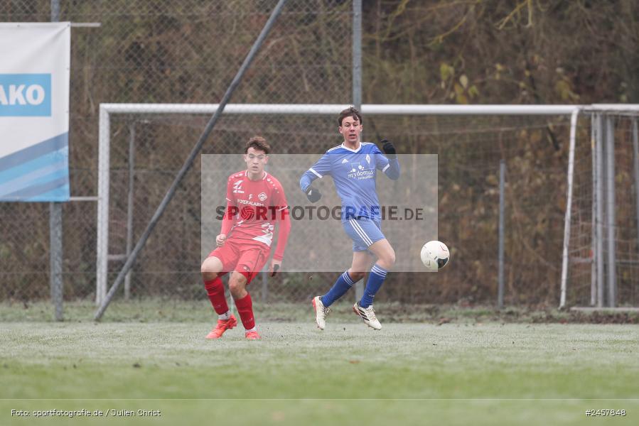 Walter-Dosch-Sportanlage, Reichenberg, 01.12.2024, sport, action, Fussball, BFV, 14. Spieltag, Bayernliga U19, FC Deisenhofen, FC Würzburger Kickers - Bild-ID: 2457848 Walter-Dosch-Sportanlage, Reichenberg, 01.12.2024, sport, action, Fussball, BFV, 14. Spieltag, Bayernliga U19, FC Deisenhofen, FC Würzburger Kickers - Bild-ID: 2457848