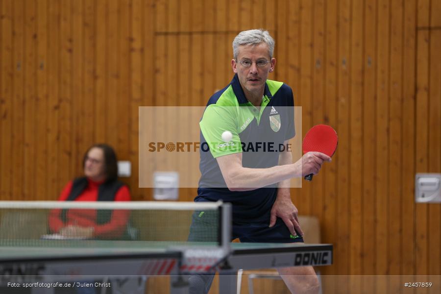 sport, action, Tischtennis, TSV Mehrzweckhalle, TSV 1891 Himmelstadt, TSV, SVHR, SV Hausen-Rohrbach, Himmelstadt, Herren Bezirksklasse A Gruppe 4 Ost, BTTV, 06.12.2024 - Bild-ID: 2457859