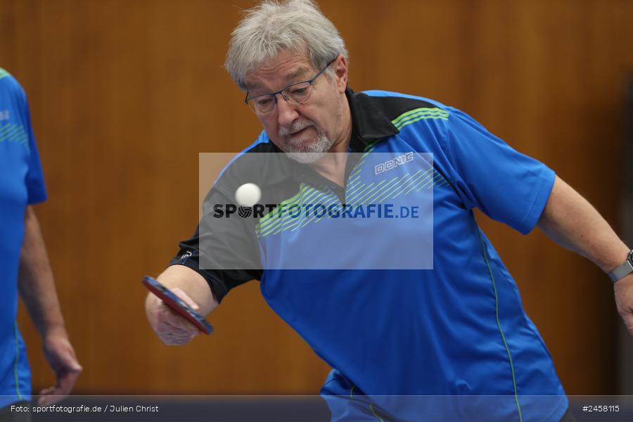 sport, action, Tischtennis, TSV Mehrzweckhalle, TSV 1891 Himmelstadt, TSV, SVHR, SV Hausen-Rohrbach, Himmelstadt, Herren Bezirksklasse A Gruppe 4 Ost, BTTV, 06.12.2024 - Bild-ID: 2458115