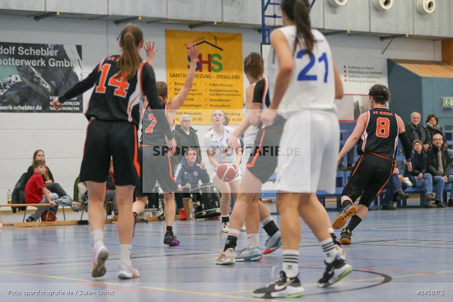 Hans-Wilhelm-Renkhoff-Halle, Marktheidenfeld, 07.12.2024, sport, action, Basketball, RLS, Regionalliga Damen HR-Nord, DJK, TVM, DJK Neustadt a.d. Waldnaab, TV Marktheidenfeld - Bild-ID: 2458173