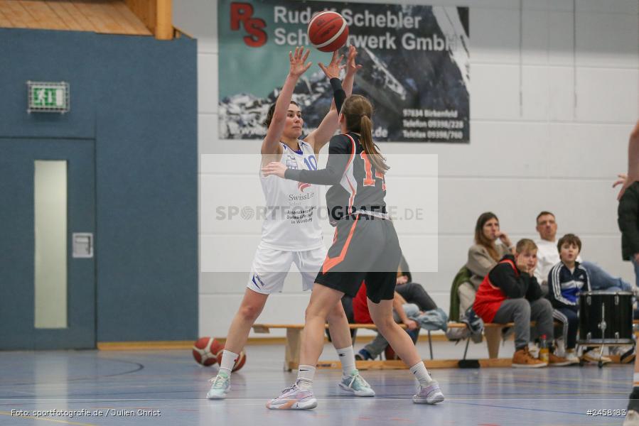 Hans-Wilhelm-Renkhoff-Halle, Marktheidenfeld, 07.12.2024, sport, action, Basketball, RLS, Regionalliga Damen HR-Nord, DJK, TVM, DJK Neustadt a.d. Waldnaab, TV Marktheidenfeld - Bild-ID: 2458183