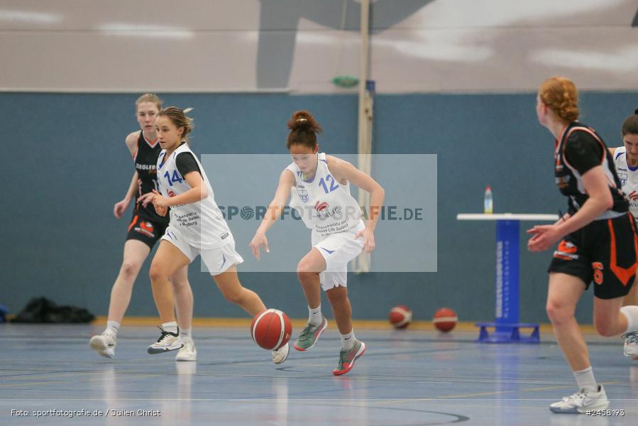 Hans-Wilhelm-Renkhoff-Halle, Marktheidenfeld, 07.12.2024, sport, action, Basketball, RLS, Regionalliga Damen HR-Nord, DJK, TVM, DJK Neustadt a.d. Waldnaab, TV Marktheidenfeld - Bild-ID: 2458193