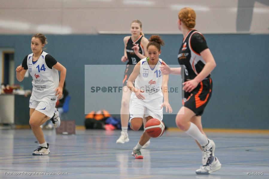 Hans-Wilhelm-Renkhoff-Halle, Marktheidenfeld, 07.12.2024, sport, action, Basketball, RLS, Regionalliga Damen HR-Nord, DJK, TVM, DJK Neustadt a.d. Waldnaab, TV Marktheidenfeld - Bild-ID: 2458195