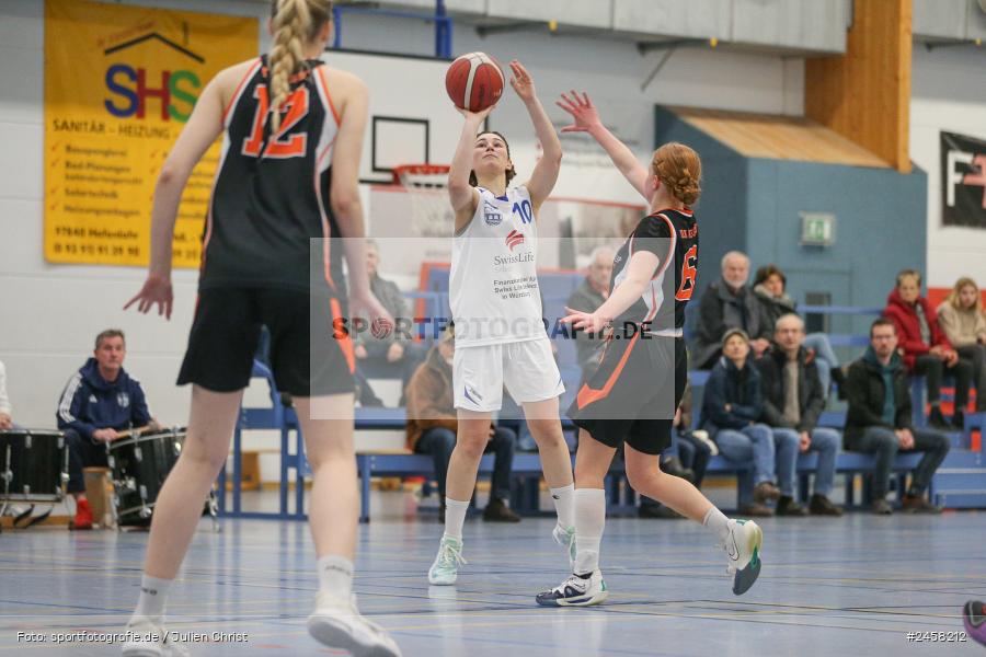 Hans-Wilhelm-Renkhoff-Halle, Marktheidenfeld, 07.12.2024, sport, action, Basketball, RLS, Regionalliga Damen HR-Nord, DJK, TVM, DJK Neustadt a.d. Waldnaab, TV Marktheidenfeld - Bild-ID: 2458212