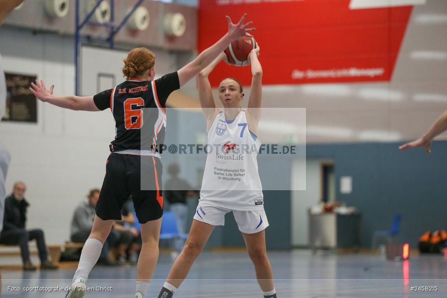 Hans-Wilhelm-Renkhoff-Halle, Marktheidenfeld, 07.12.2024, sport, action, Basketball, RLS, Regionalliga Damen HR-Nord, DJK, TVM, DJK Neustadt a.d. Waldnaab, TV Marktheidenfeld - Bild-ID: 2458215