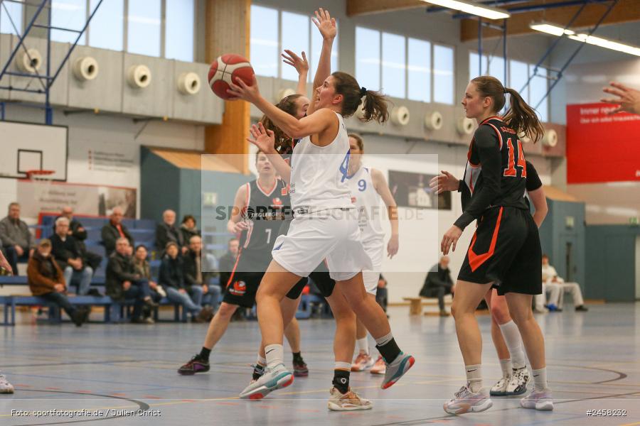Hans-Wilhelm-Renkhoff-Halle, Marktheidenfeld, 07.12.2024, sport, action, Basketball, RLS, Regionalliga Damen HR-Nord, DJK, TVM, DJK Neustadt a.d. Waldnaab, TV Marktheidenfeld - Bild-ID: 2458232