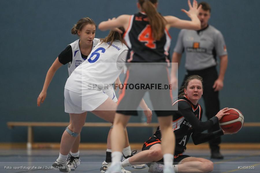 Hans-Wilhelm-Renkhoff-Halle, Marktheidenfeld, 07.12.2024, sport, action, Basketball, RLS, Regionalliga Damen HR-Nord, DJK, TVM, DJK Neustadt a.d. Waldnaab, TV Marktheidenfeld - Bild-ID: 2458303