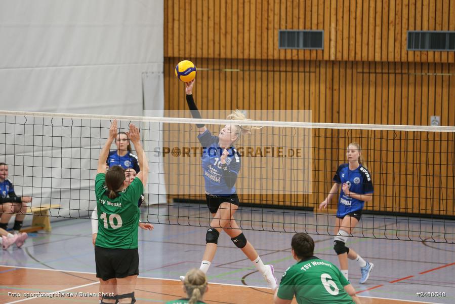 sport, action, WON, Volleyball, TSV Wonfurt, Marktheidenfeld, Main-Spessart-Halle, DJK Karbach, DJK, Bezirksliga Unterfranken, 07.12.2024 - Bild-ID: 2458348 sport, action, WON, Volleyball, TSV Wonfurt, Marktheidenfeld, Main-Spessart-Halle, DJK Karbach, DJK, Bezirksliga Unterfranken, 07.12.2024 - Bild-ID: 2458348