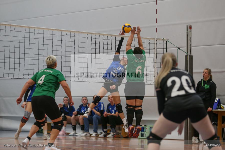 sport, action, WON, Volleyball, TSV Wonfurt, Marktheidenfeld, Main-Spessart-Halle, DJK Karbach, DJK, Bezirksliga Unterfranken, 07.12.2024 - Bild-ID: 2458436 sport, action, WON, Volleyball, TSV Wonfurt, Marktheidenfeld, Main-Spessart-Halle, DJK Karbach, DJK, Bezirksliga Unterfranken, 07.12.2024 - Bild-ID: 2458436