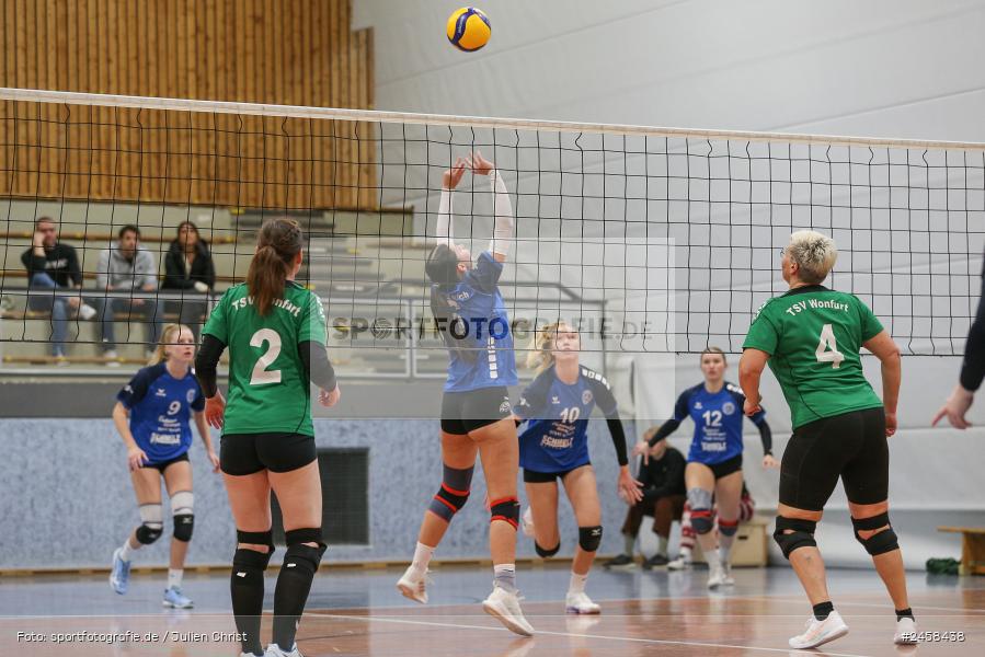sport, action, WON, Volleyball, TSV Wonfurt, Marktheidenfeld, Main-Spessart-Halle, DJK Karbach, DJK, Bezirksliga Unterfranken, 07.12.2024 - Bild-ID: 2458438 sport, action, WON, Volleyball, TSV Wonfurt, Marktheidenfeld, Main-Spessart-Halle, DJK Karbach, DJK, Bezirksliga Unterfranken, 07.12.2024 - Bild-ID: 2458438