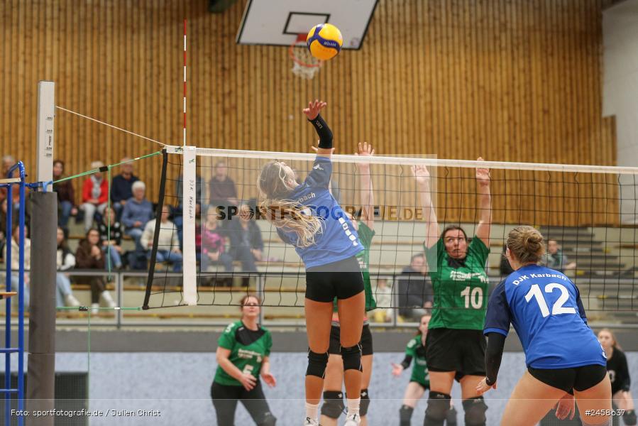 sport, action, WON, Volleyball, TSV Wonfurt, Marktheidenfeld, Main-Spessart-Halle, DJK Karbach, DJK, Bezirksliga Unterfranken, 07.12.2024 - Bild-ID: 2458637