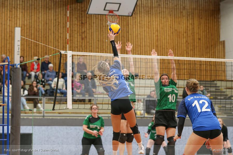 sport, action, WON, Volleyball, TSV Wonfurt, Marktheidenfeld, Main-Spessart-Halle, DJK Karbach, DJK, Bezirksliga Unterfranken, 07.12.2024 - Bild-ID: 2458638 sport, action, WON, Volleyball, TSV Wonfurt, Marktheidenfeld, Main-Spessart-Halle, DJK Karbach, DJK, Bezirksliga Unterfranken, 07.12.2024 - Bild-ID: 2458638