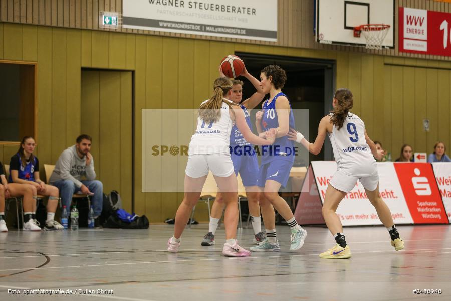 sport, action, Würzburg, TVM, TV Marktheidenfeld, TGW, TG Würzburg 2, Sportzentrum Feggrube, Regionalliga Damen HR-Nord, Basketball, 14.12.2024 - Bild-ID: 2458948 sport, action, Würzburg, TVM, TV Marktheidenfeld, TGW, TG Würzburg 2, Sportzentrum Feggrube, Regionalliga Damen HR-Nord, Basketball, 14.12.2024 - Bild-ID: 2458948