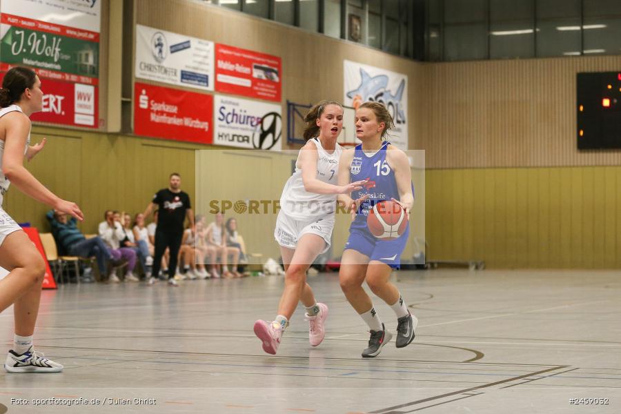 sport, action, Würzburg, TVM, TV Marktheidenfeld, TGW, TG Würzburg 2, Sportzentrum Feggrube, Regionalliga Damen HR-Nord, Basketball, 14.12.2024 - Bild-ID: 2459032