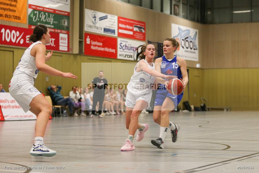 sport, action, Würzburg, TVM, TV Marktheidenfeld, TGW, TG Würzburg 2, Sportzentrum Feggrube, Regionalliga Damen HR-Nord, Basketball, 14.12.2024 - Bild-ID: 2459034