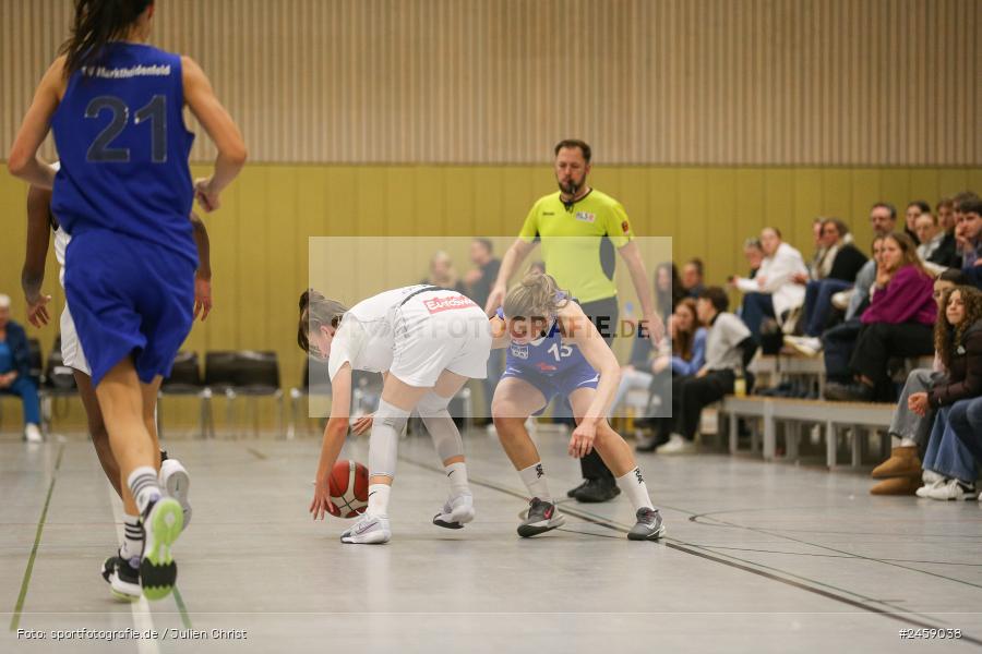 sport, action, Würzburg, TVM, TV Marktheidenfeld, TGW, TG Würzburg 2, Sportzentrum Feggrube, Regionalliga Damen HR-Nord, Basketball, 14.12.2024 - Bild-ID: 2459038