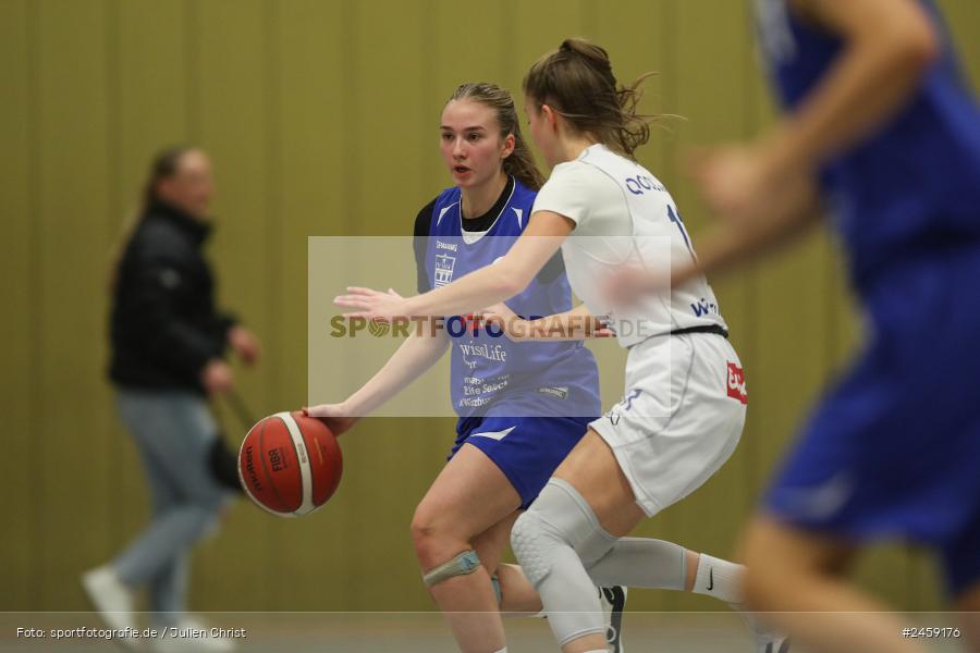 sport, action, Würzburg, TVM, TV Marktheidenfeld, TGW, TG Würzburg 2, Sportzentrum Feggrube, Regionalliga Damen HR-Nord, Basketball, 14.12.2024 - Bild-ID: 2459176