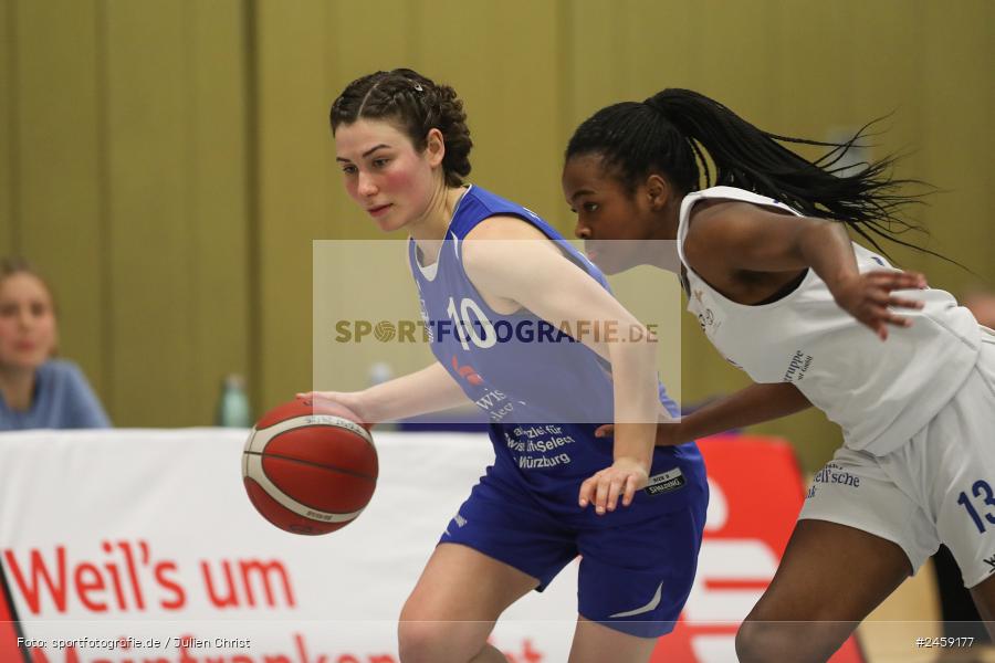 sport, action, Würzburg, TVM, TV Marktheidenfeld, TGW, TG Würzburg 2, Sportzentrum Feggrube, Regionalliga Damen HR-Nord, Basketball, 14.12.2024 - Bild-ID: 2459177
