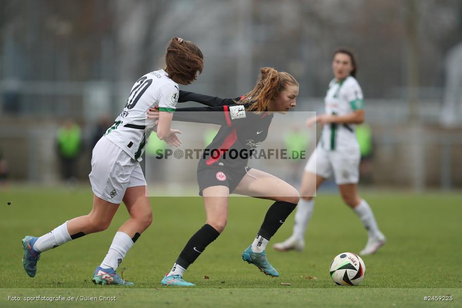 Stadion am Brentanobad, Frankfurt, 15.12.2024, sport, action, Fussball, DFB, 2. Frauen-Bundesliga, BMG, SGE, Borussia Mönchengladbach, Eintracht Frankfurt II - Bild-ID: 2459223 Stadion am Brentanobad, Frankfurt, 15.12.2024, sport, action, Fussball, DFB, 2. Frauen-Bundesliga, BMG, SGE, Borussia Mönchengladbach, Eintracht Frankfurt II - Bild-ID: 2459223