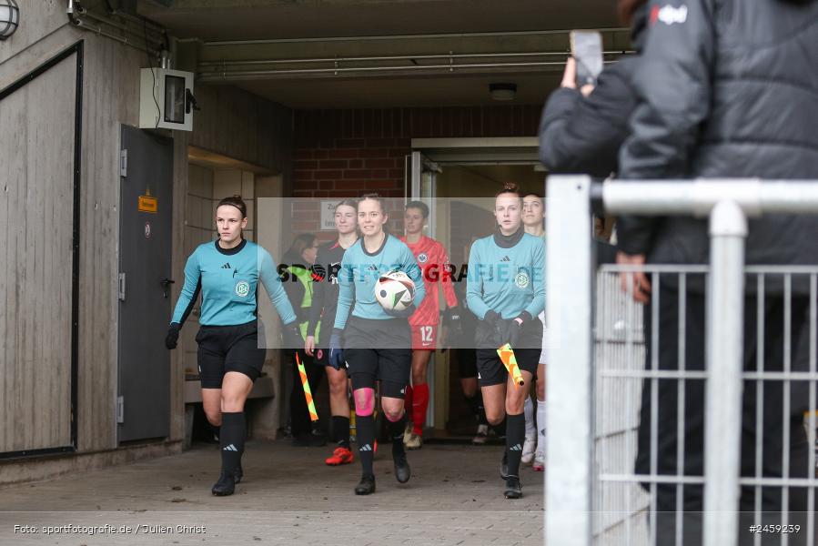 sport, action, Stadion am Brentanobad, SGE, Fussball, Frankfurt, Eintracht Frankfurt II, DFB, Borussia Mönchengladbach, BMG, 2. Frauen-Bundesliga, 15.12.2024 - Bild-ID: 2459239